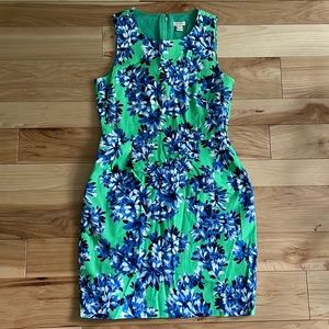 J. Crew Floral Sleeveless Dress